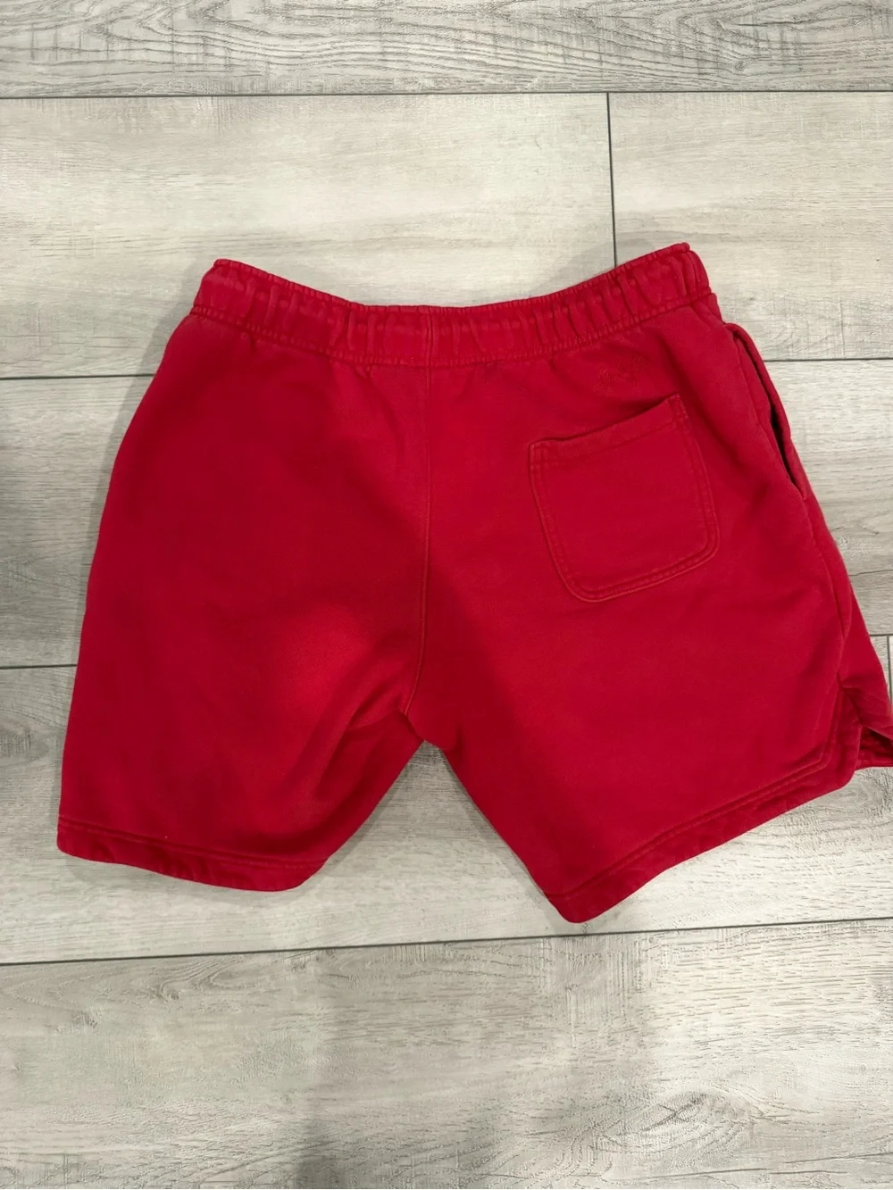 Jordan Men's Red Jumpman Fleece Shorts